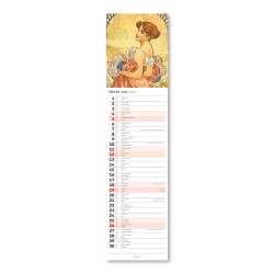 Nástěnný kalendář 2022 Kravata - Alfons Mucha
