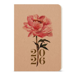 Denní diář 2026 David Kraft A5 - Růže