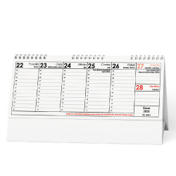 Stolní kalendář 2026 Pracovní kalendář CITÁTY I