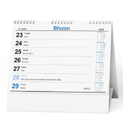 Stolní kalendář 2026 Kapitán