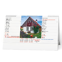 Stolní kalendář 2026 Chalupy