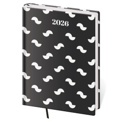 Diář denní B6 2026 Vario - Lyra Eclipse