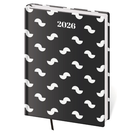 Diář denní B6 2026 Vario - Lyra Eclipse