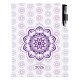 Diář DESIGN denní B6 2026 - Mandala fialová