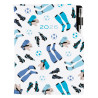 Diář DESIGN denní B6 2026 - Fotbal