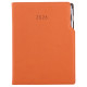Diář GEP s propiskou denní A4 2026 - oranžová
