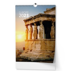 Nástěnný kalendář 2023 Evropa                                    