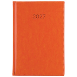 Diář LIBRA týdenní A5 2027 český - oranžová