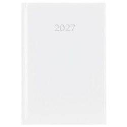 Diář LIBRA týdenní A5 2027 český - bílá