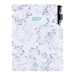 Diář DESIGN týdenní A5 2027 český - Luční kvítí