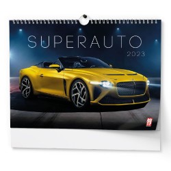 Nástěnný kalendář 2023 Superauto 