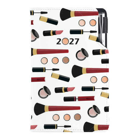 Diář KOSMETICKÝ Make up - DESIGN týdenní kapesní 2027 český