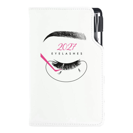 Diář KOSMETICKÝ Eyelashes - DESIGN týdenní kapesní 2027 český 