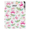 Diář DESIGN denní A4 2027 - Plameňák