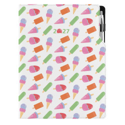 Diář DESIGN denní A4 2027 - Nanuky