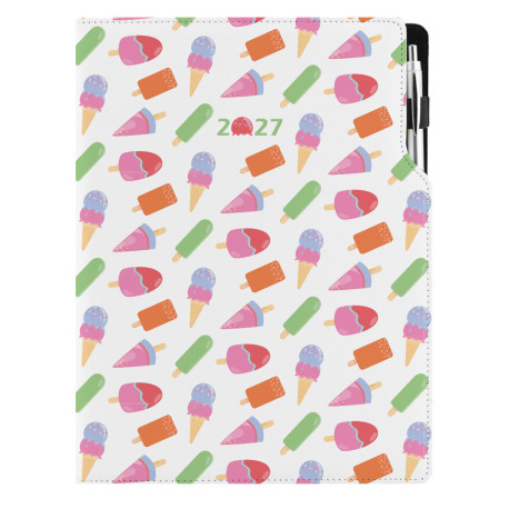 Diář DESIGN denní A4 2027 - Nanuky