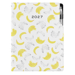 Diář DESIGN denní A4 2027 - Banán