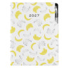 Diář DESIGN denní A4 2027 - Banán