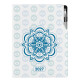 Diář DESIGN denní A4 2027 - Mandala modrá