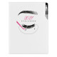 Diář KOSMETICKÝ Eyelashes - DESIGN denní A4 2027 