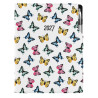 Diář DESIGN denní A4 2027 - Motýli barevní