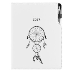 Diář DESIGN denní A4 2027 - Lapač snů