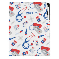 Diář DESIGN denní A4 2027 - Doktor