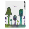 Diář DESIGN denní A4 2027 - Houby