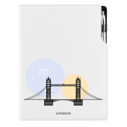 Diář DESIGN denní A4 2027 - Londýn
