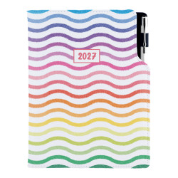 Diář DESIGN denní B6 2027 - Barvy