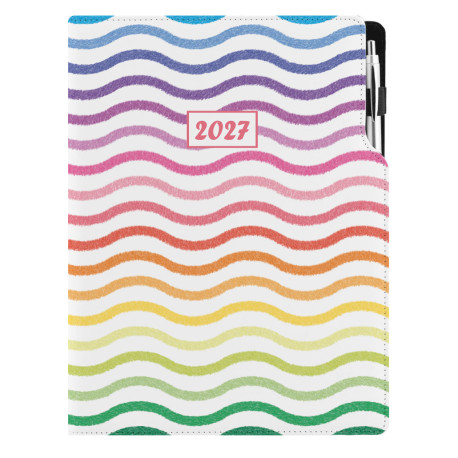 Diář DESIGN týdenní A4 2027 - Barvy