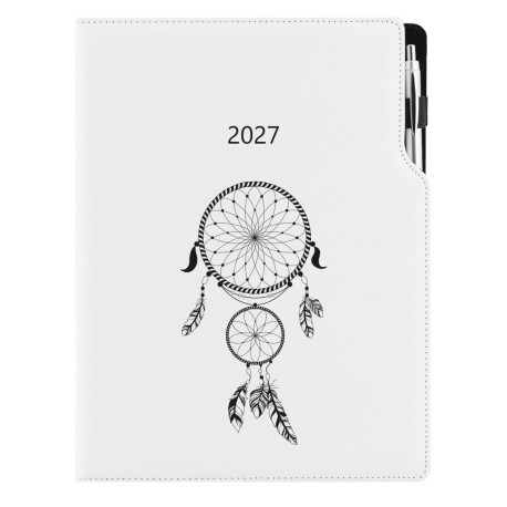 Diář DESIGN týdenní A4 2027 - Lapač snů