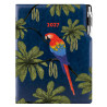 Diář DESIGN tydenní A4 2027 - modrá - Papoušek