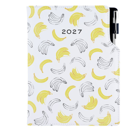 Diář DESIGN týdenní B6 2027 - Banán