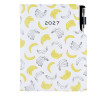 Diář DESIGN týdenní B6 2027 - Banán