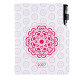 Diář DESIGN týdenní B6 2027 - Mandala červená