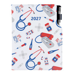 Diář DESIGN týdenní B6 2027 - Doktor
