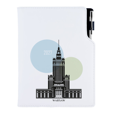 Diář DESIGN týdenní B6 2027 - Varšava