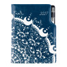 Diář DESIGN týdenní B6 2027 - modrá - Ornament
