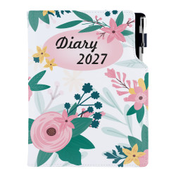 Diář DESIGN týdenní B5 2027 - Květiny