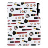 Diář KOSMETICKÝ Make up - DESIGN týdenní B5 2027