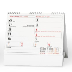 Stolní kalendář 2023 Pracovní kalendář Čtrnáctidenní