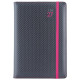 Diář ELASTIC týdenní A5 2027 český - grafit/magenta gumička