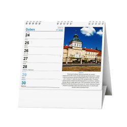 Stolní kalendář 2023 IDEÁL - Hrady a zámky 