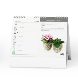 Stolní kalendář 2023 Pokojové květiny