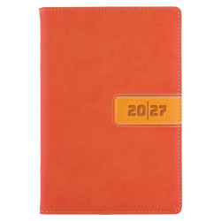 Diář RIGA týdenní B6 2027 - oranžová