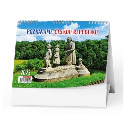 Stolní kalendář 2023 Poznáváme Českou republiku