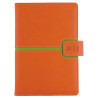 Diář MAGNETIC týdenní B6 2027 - oranžová/zelená