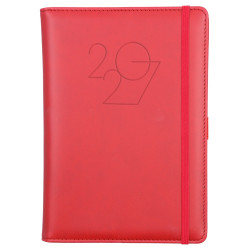 Diář POLY týdenní speciál A5 2027 - červená