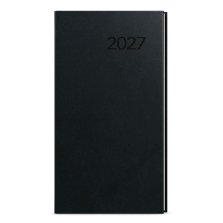 Týdenní diář 2027 Jakub Vivella kapesní - černá